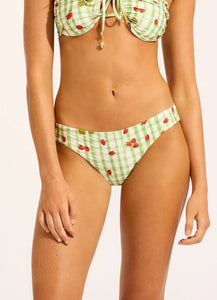 Palermo Ring Front Bandeau Bikini Bottoms