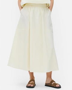 The Edit High Waisted Midi Skirt