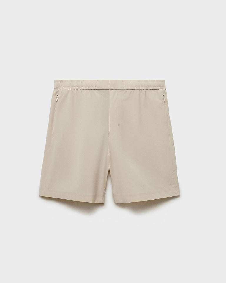 Water-Repellent Bermuda Shorts