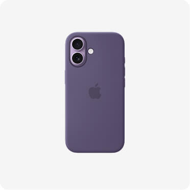 Apple - iPhone 17 Silicone Case with MagSafe – Purple Fog