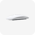Apple - Magic Mouse (USB‑C) - White Multi-Touch Surface