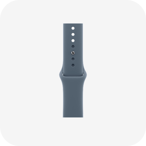 Apple - 40mm Anchor Blue Sport Band - S/M