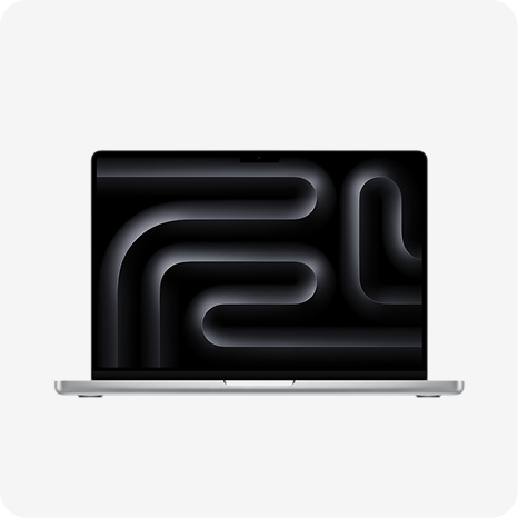 Apple - MacBook Pro ノートパソコン（M4チップ、10コアCPU、10コアGPU搭載）：Apple Intelligence対応、14.2インチLiquid Retina DRディスプレイ、16GB統合メモリ、512GB SSDストレージ、シルバー