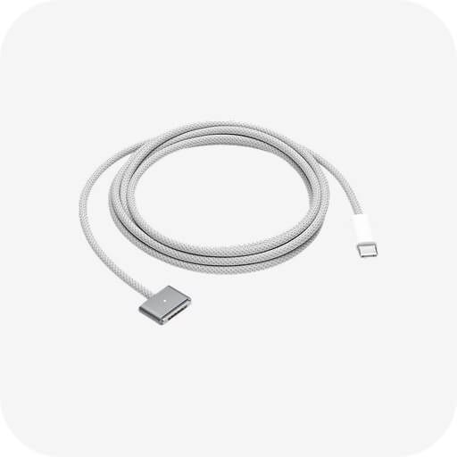 Apple - USB-C To MagSafe 3 Cable (2M) - Space Gray