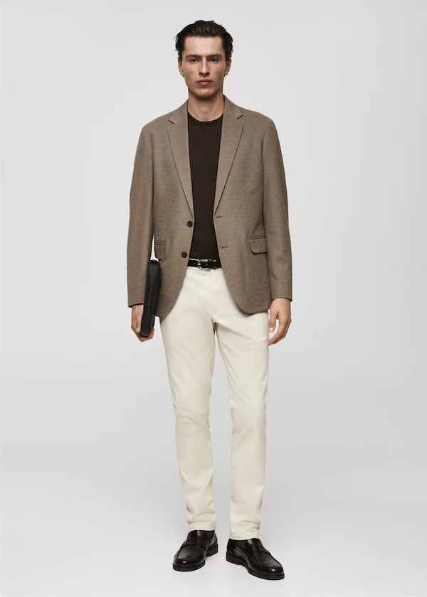 Cotton-Blend Ribbed