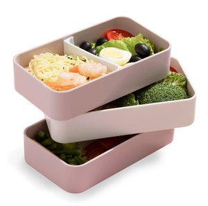 Double layer lunchbox