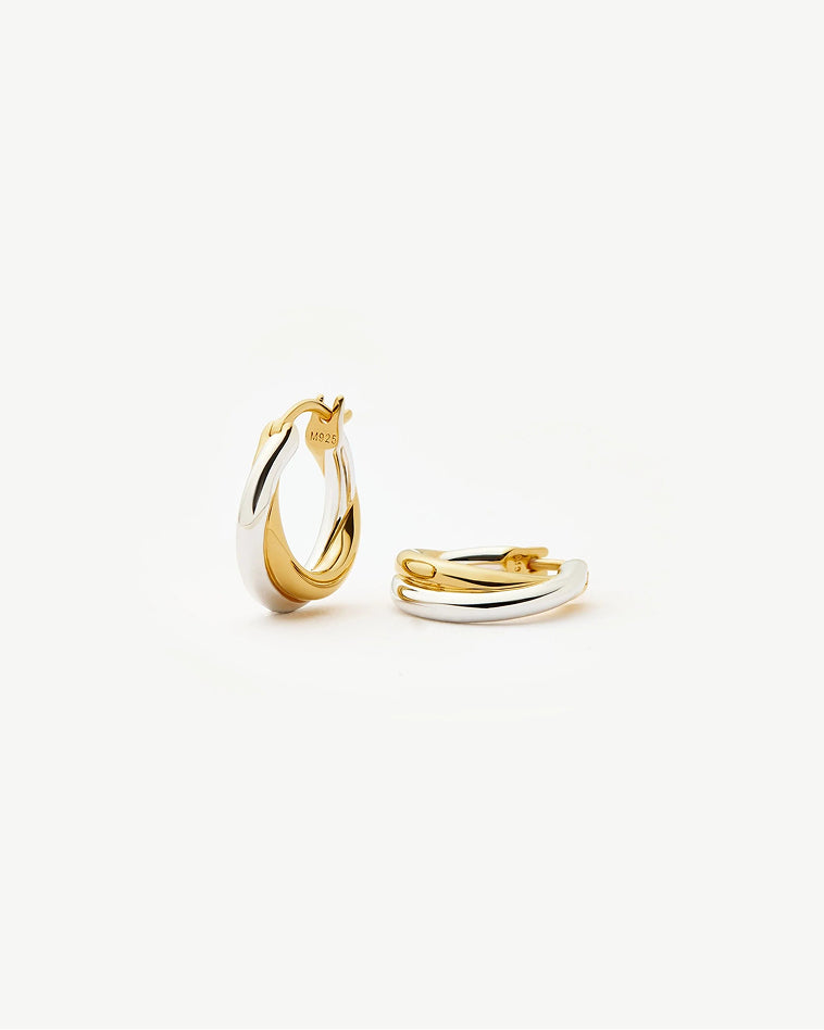 Round Topaz Earrings