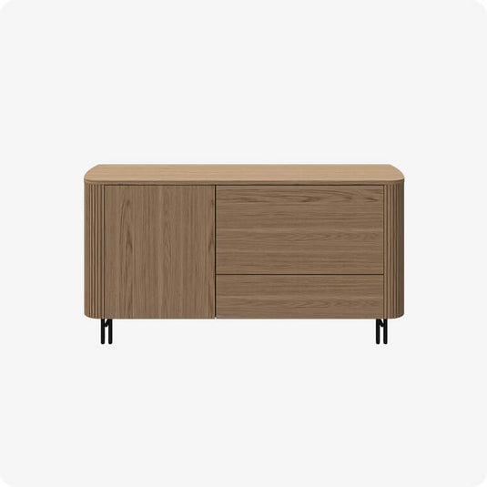 Sideboard With Drop-Down Section