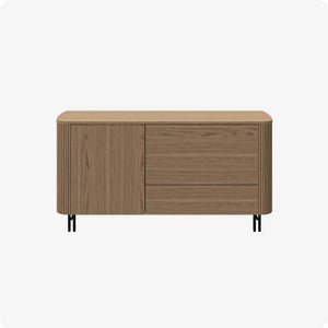 Sideboard With Drop-Down Section