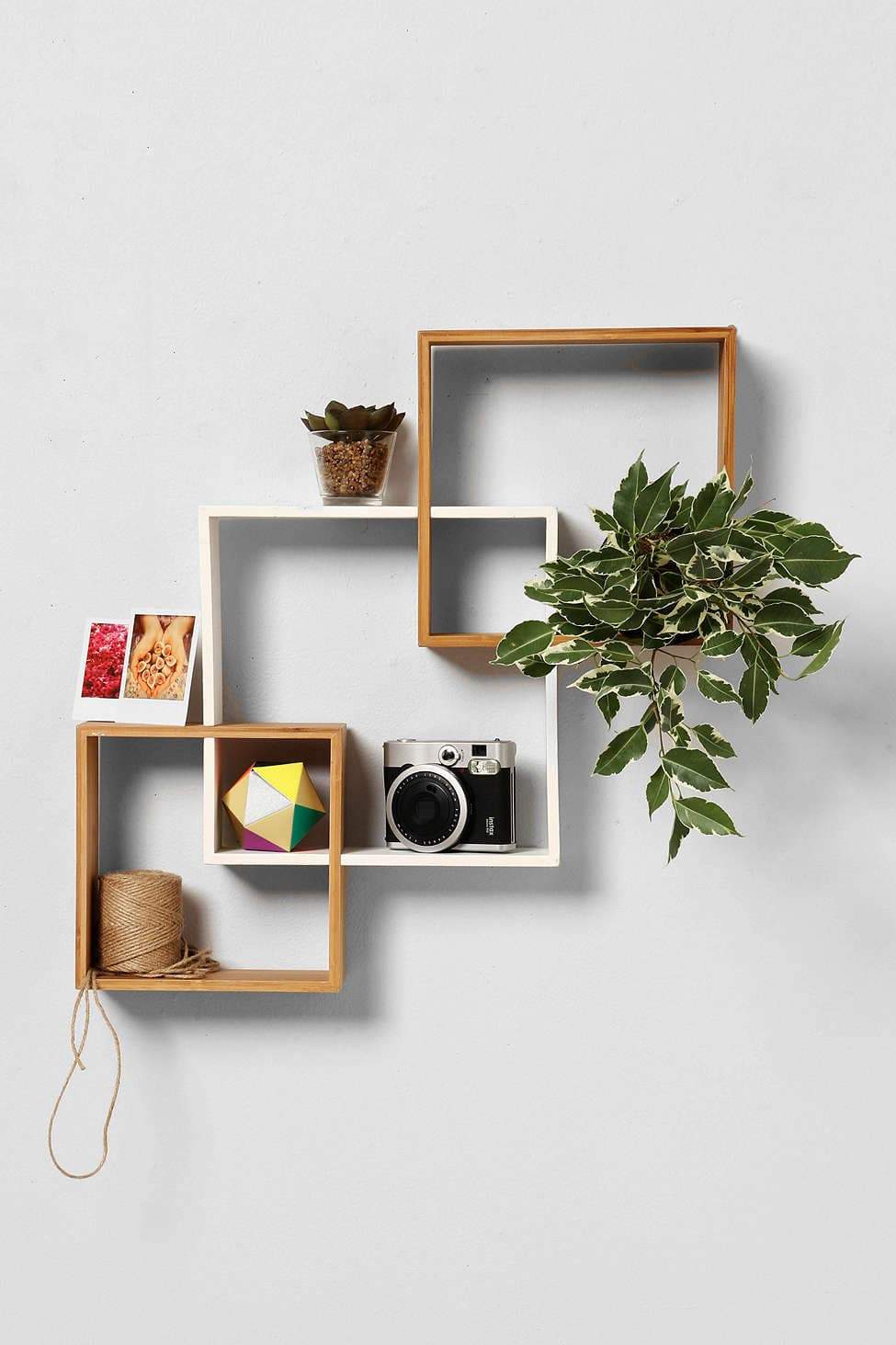 Bamboo Wall Shelf